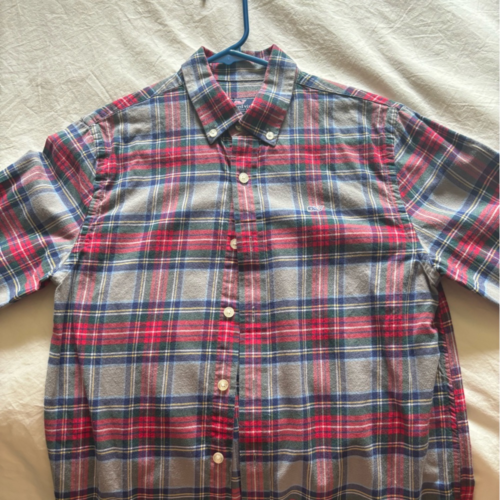 Vineyard Vines Men’s Medium Whale Shirt Button Down